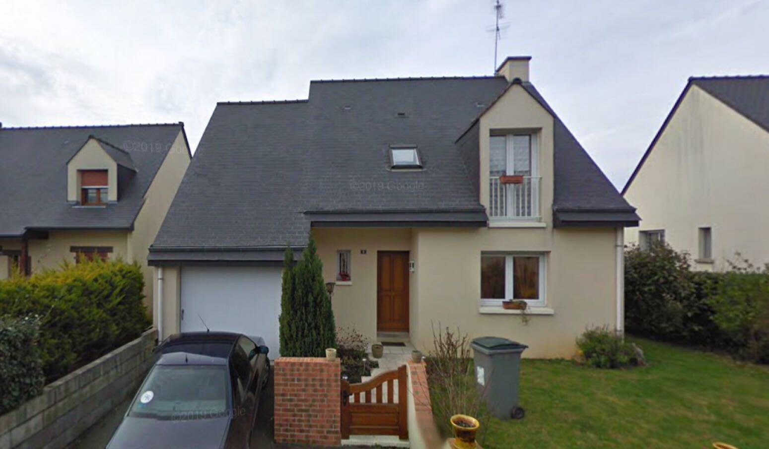 Avant maison Orgères
