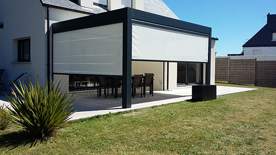 Pergolas bioclimatique fermée