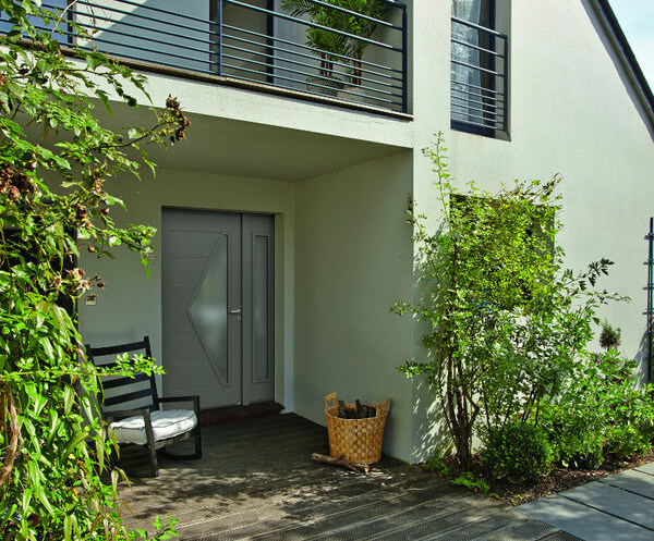 La porte d’entrée en acier