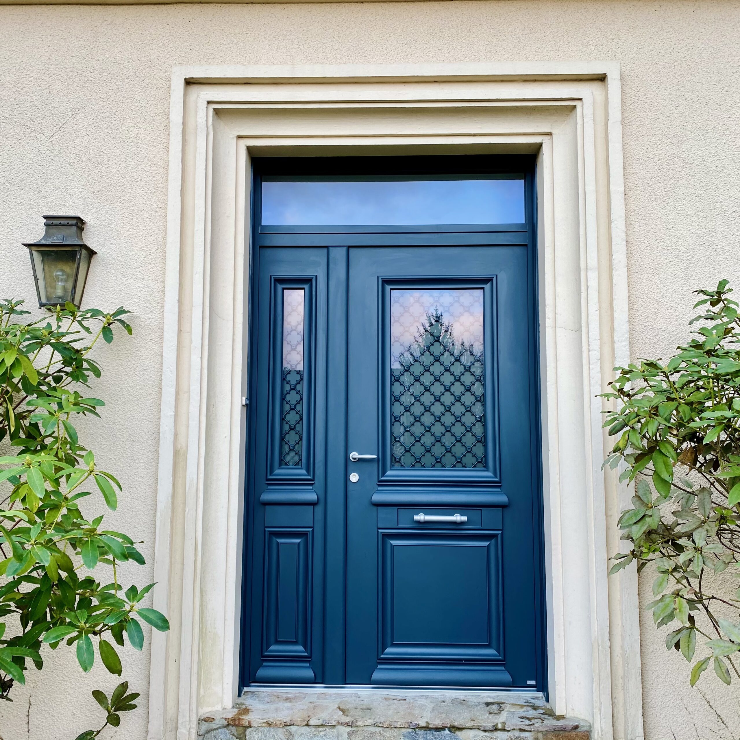 La porte d’entrée en aluminium