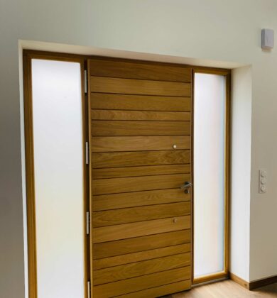 Portes d’entrée mixte Aluminium/Bois