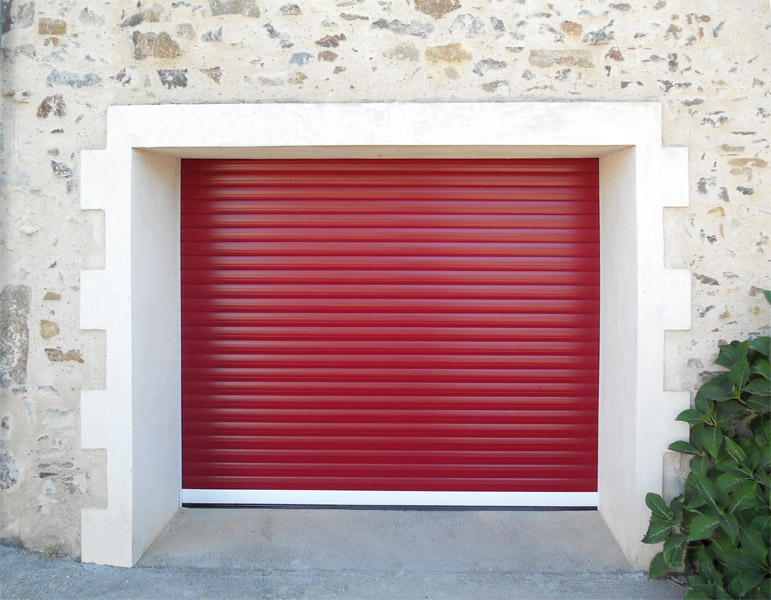 La porte de garage enroulable